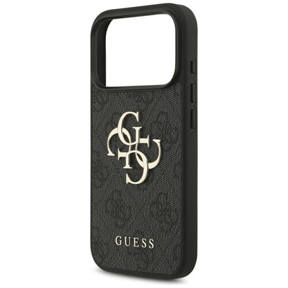 Husa pentru Apple iPhone 17 Pro, Guess, 4G Big Logo, Neagra