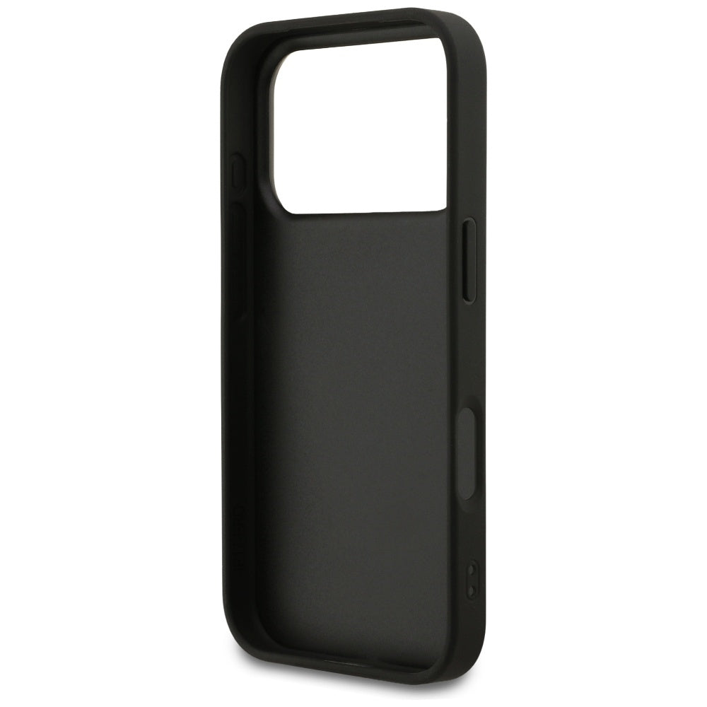 Husa pentru Apple iPhone 17 Pro, Guess, 4G Classic, Neagra