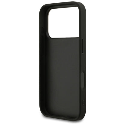 Husa pentru Apple iPhone 17 Pro, Guess, 4G Classic, Neagra