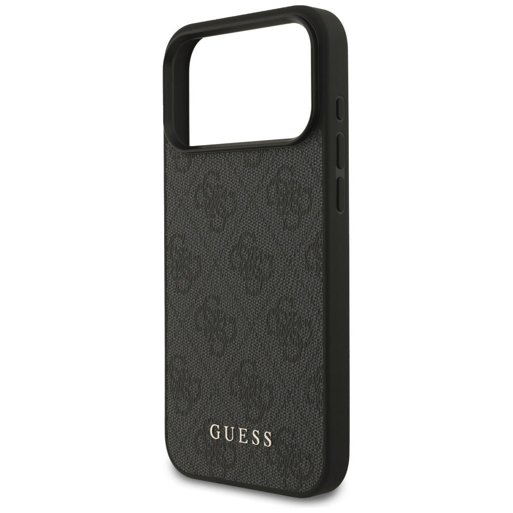 Husa pentru Apple iPhone 17 Pro Max, Guess, 4G Classic, Neagra