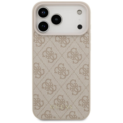 Husa pentru Apple iPhone 17 Pro Max, Guess, 4G Classic, Roz
