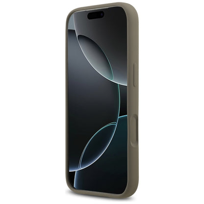 Husa pentru Apple iPhone 17 Pro Max, Guess, Big 4G Script, Maro