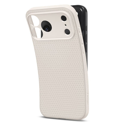 Husa pentru Apple iPhone 17 Pro Max, Spigen, Liquid Air, Bej