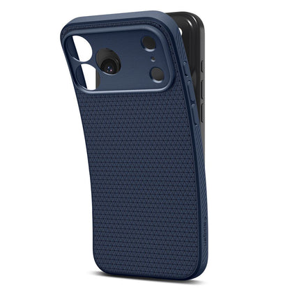 Husa pentru Apple iPhone 17 Pro Max, Spigen, Liquid Air, Bleumarin