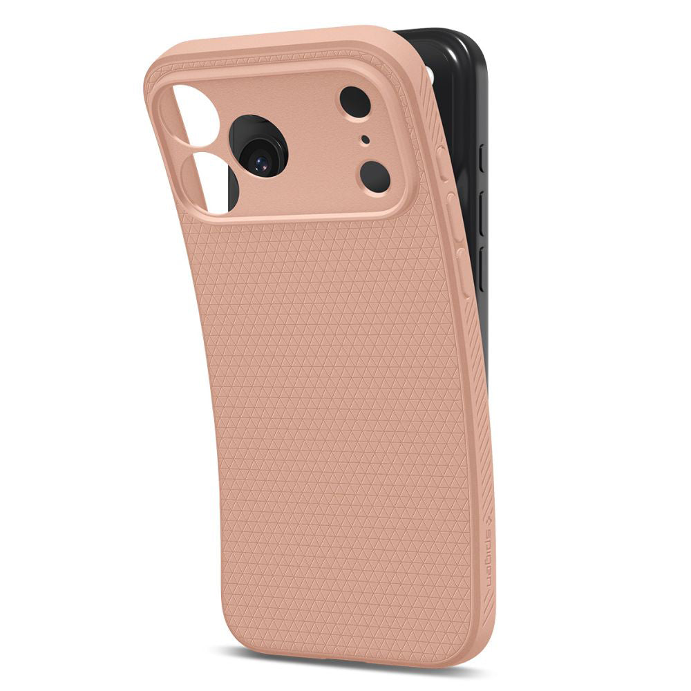 Husa pentru Apple iPhone 17 Pro Max, Spigen, Liquid Air, Roz