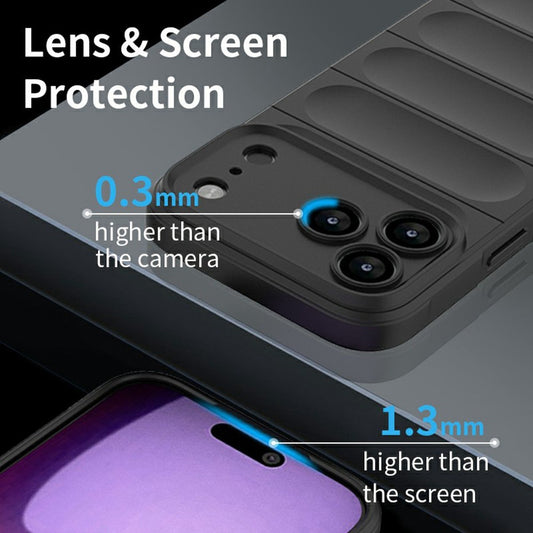 Husa pentru Apple iPhone 17 Pro Max, Techsuit, Magic Shield, Neagra