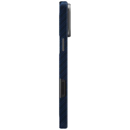 Husa MagSafe pentru Apple iPhone 17 Pro Max, UNIQ, Keva MagClick, Denim