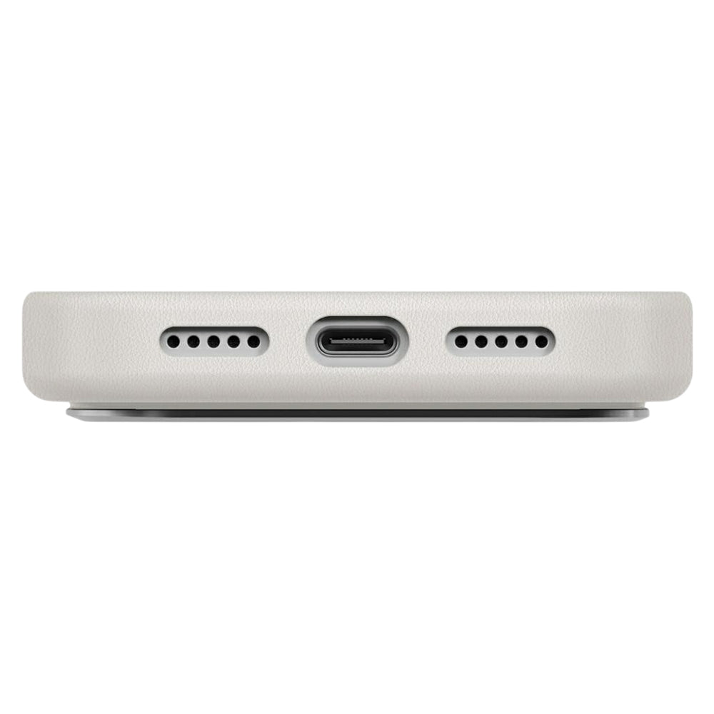 Husa pentru Apple iPhone 17 Pro Max, UNIQ, Lyden Leatherette, Gri