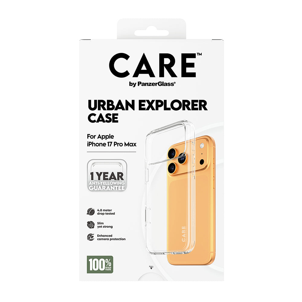 Husa pentru Apple iPhone 17 Pro, PanzerGlass, Care Urban Explorer, Transparenta
