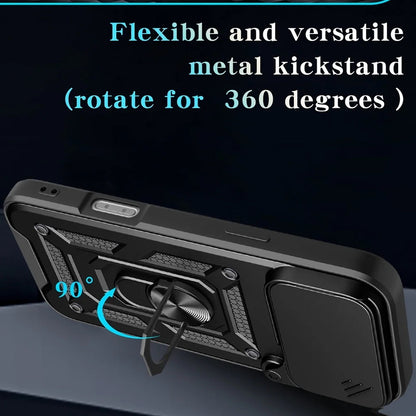 Husa pentru Apple iPhone 17 Pro, Techsuit, CamShield, Albastra