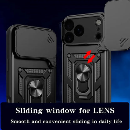 Husa pentru Apple iPhone 17 Pro, Techsuit, CamShield, Albastra