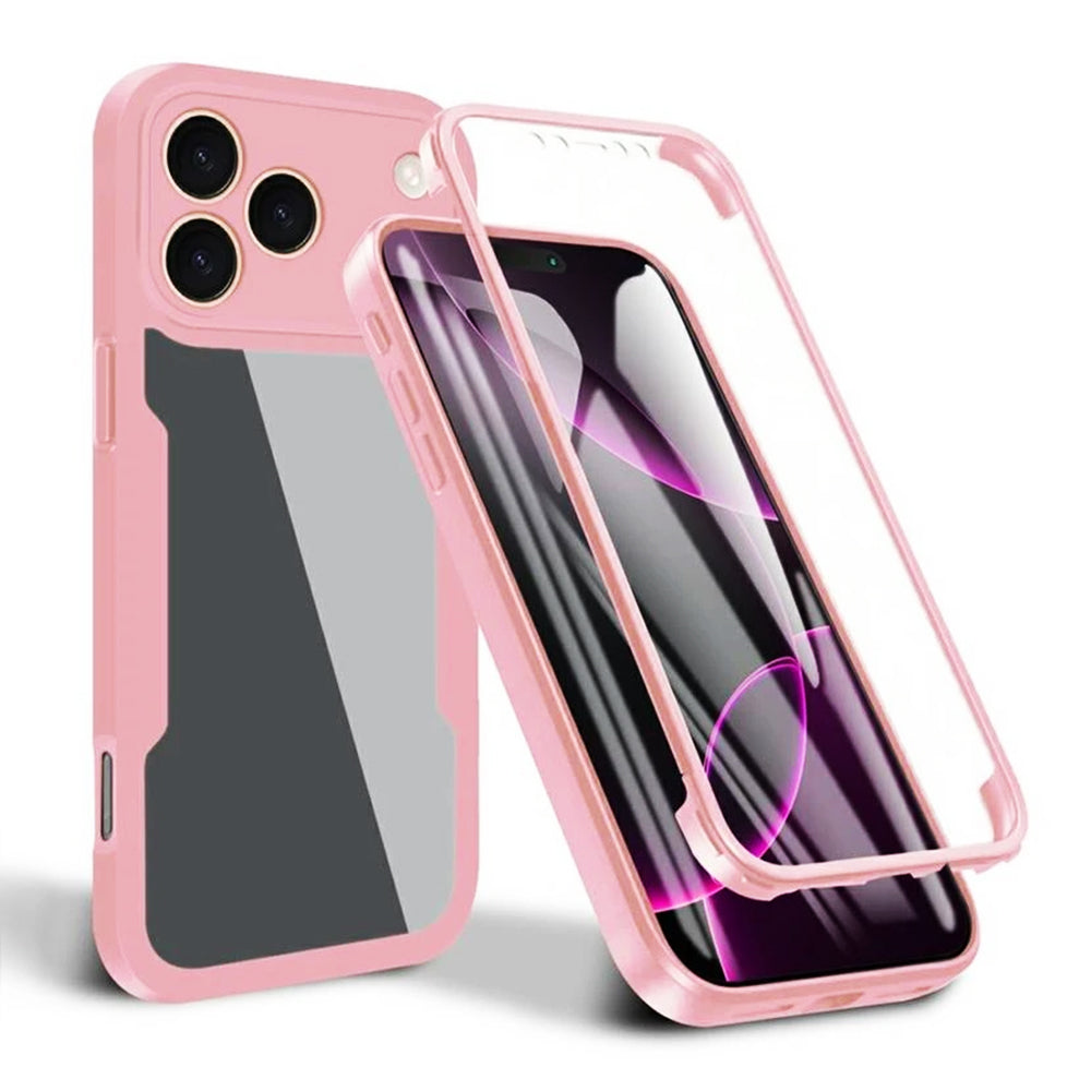 Husa pentru Apple iPhone 17 Pro, Techsuit, ColorVerse 360, Roz