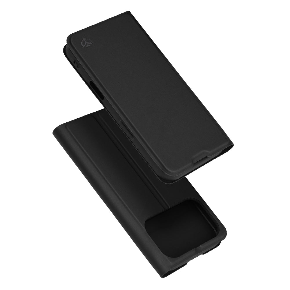 Husa pentru Apple iPhone 17 Pro, Techsuit, Magskin Book, Neagra