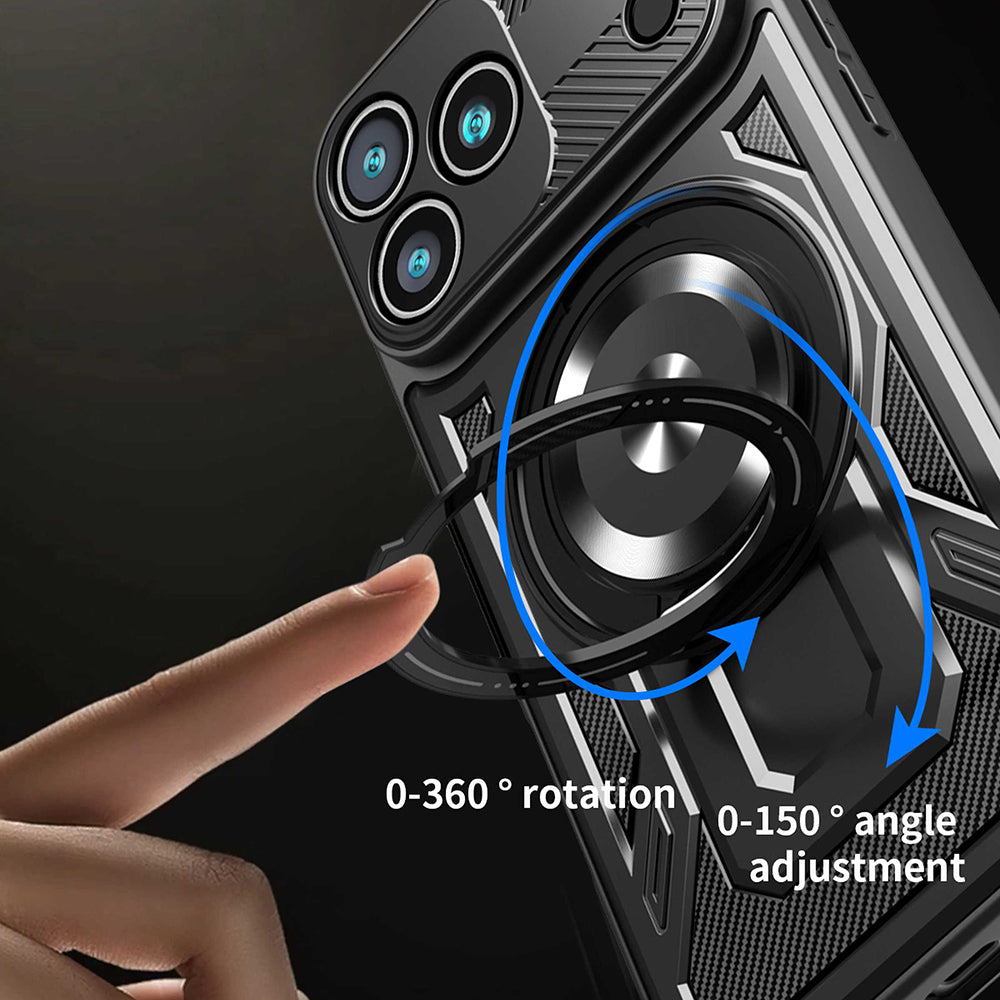 Husa pentru Apple iPhone 17 Pro, Techsuit, RuggedCam, Mov