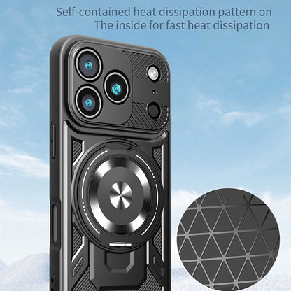 Husa pentru Apple iPhone 17 Pro, Techsuit, RuggedCam, Neagra