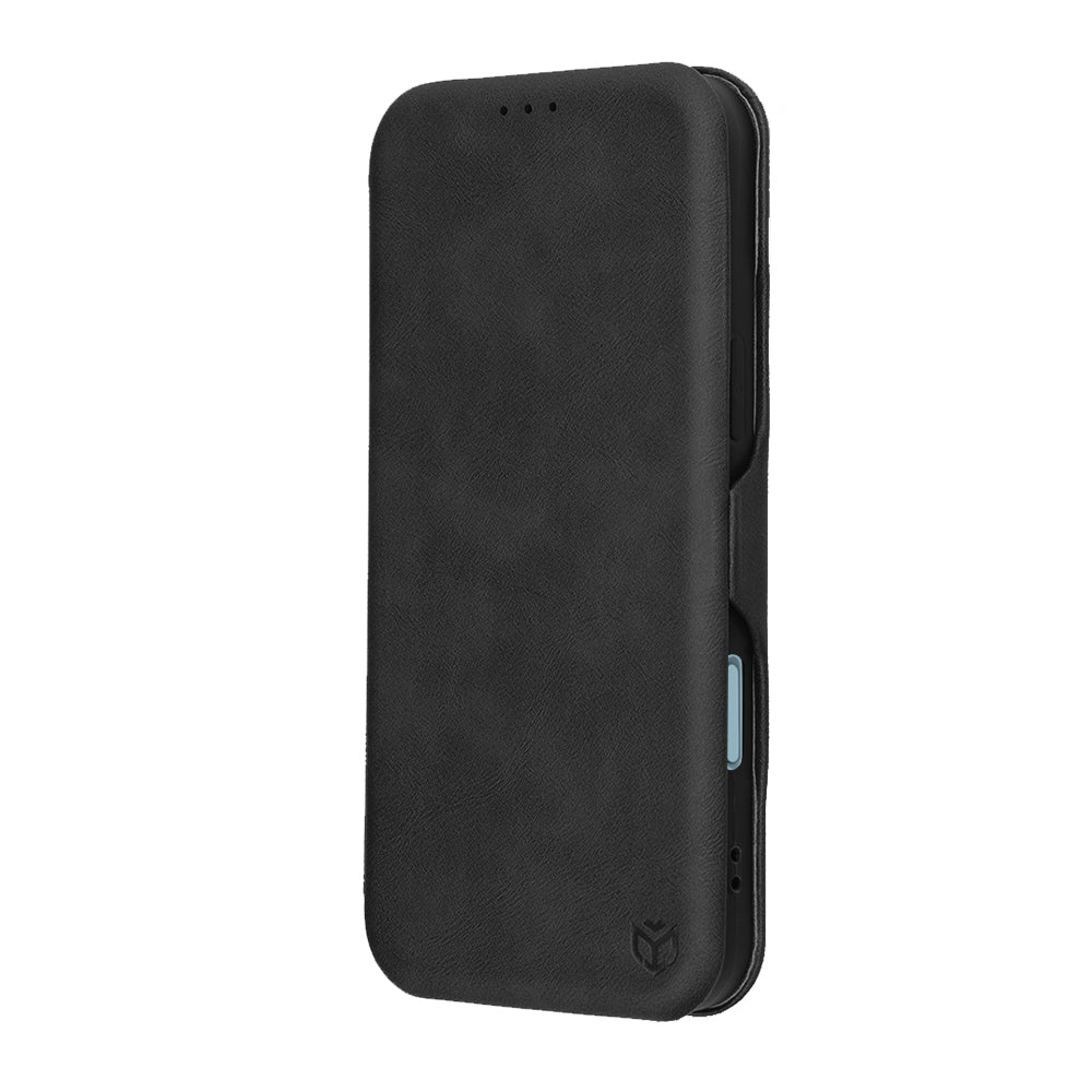 Husa pentru Apple iPhone 17 Pro, Techsuit, Safe Wallet Plus, Neagra