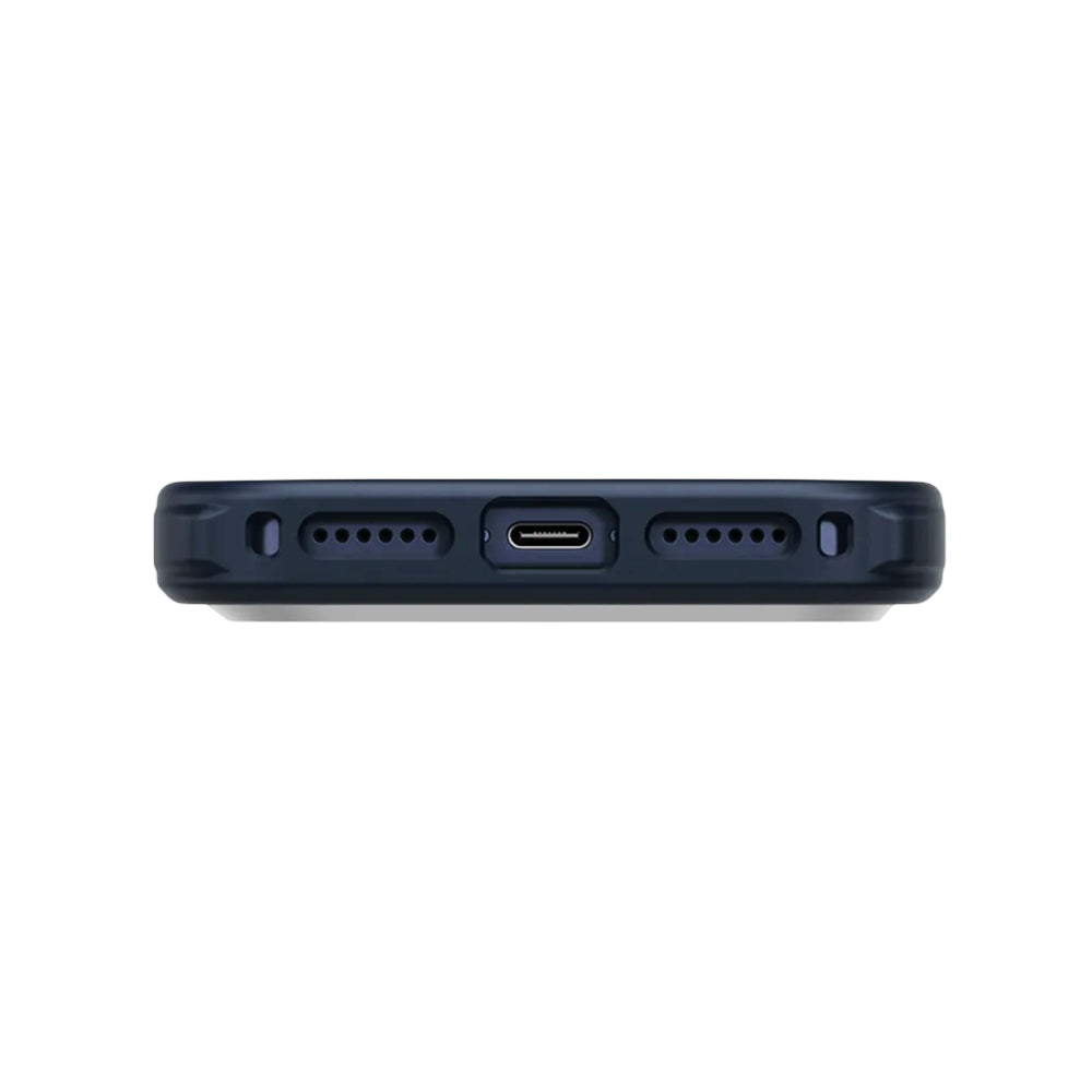 Husa MagSafe pentru Apple iPhone 17 Pro, UNIQ, Keva MagClick, Bleumarin