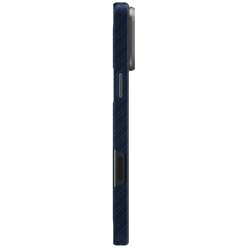 Husa MagSafe pentru Apple iPhone 17 Pro, UNIQ, Keva MagClick, Denim