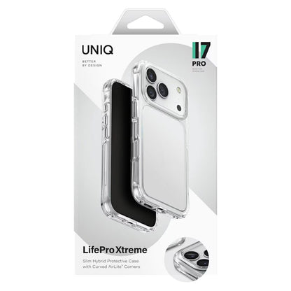 Husa pentru Apple iPhone 17 Pro, UNIQ, LifePro Xtreme, Transparenta