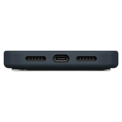 Husa pentru Apple iPhone 17 Pro, UNIQ, Lyden Leatherette, Albastra