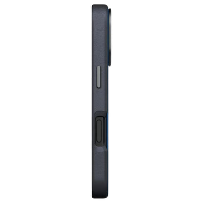 Husa pentru Apple iPhone 17 Pro, UNIQ, Lyden Leatherette, Albastra Neagra