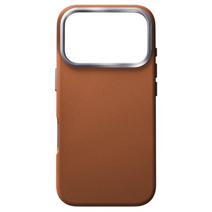 Husa pentru Apple iPhone 17 Pro, UNIQ, Lyden Leatherette, Maro