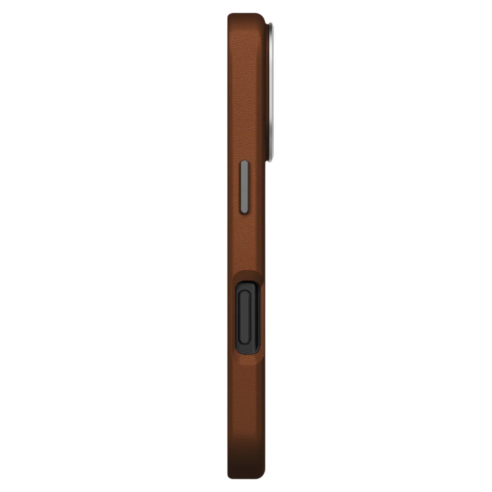 Husa pentru Apple iPhone 17 Pro, UNIQ, Lyden Leatherette, Maro