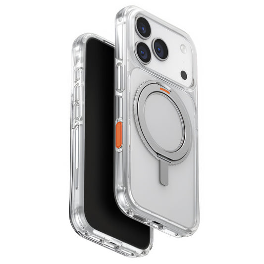 Husa pentru Apple iPhone 17 Pro, UNIQ, Swivix, Argintie