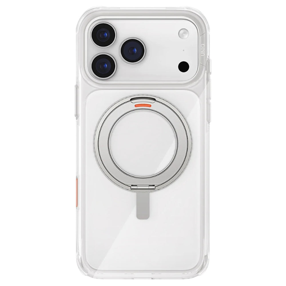 Husa pentru Apple iPhone 17 Pro, UNIQ, Swivix, Argintie