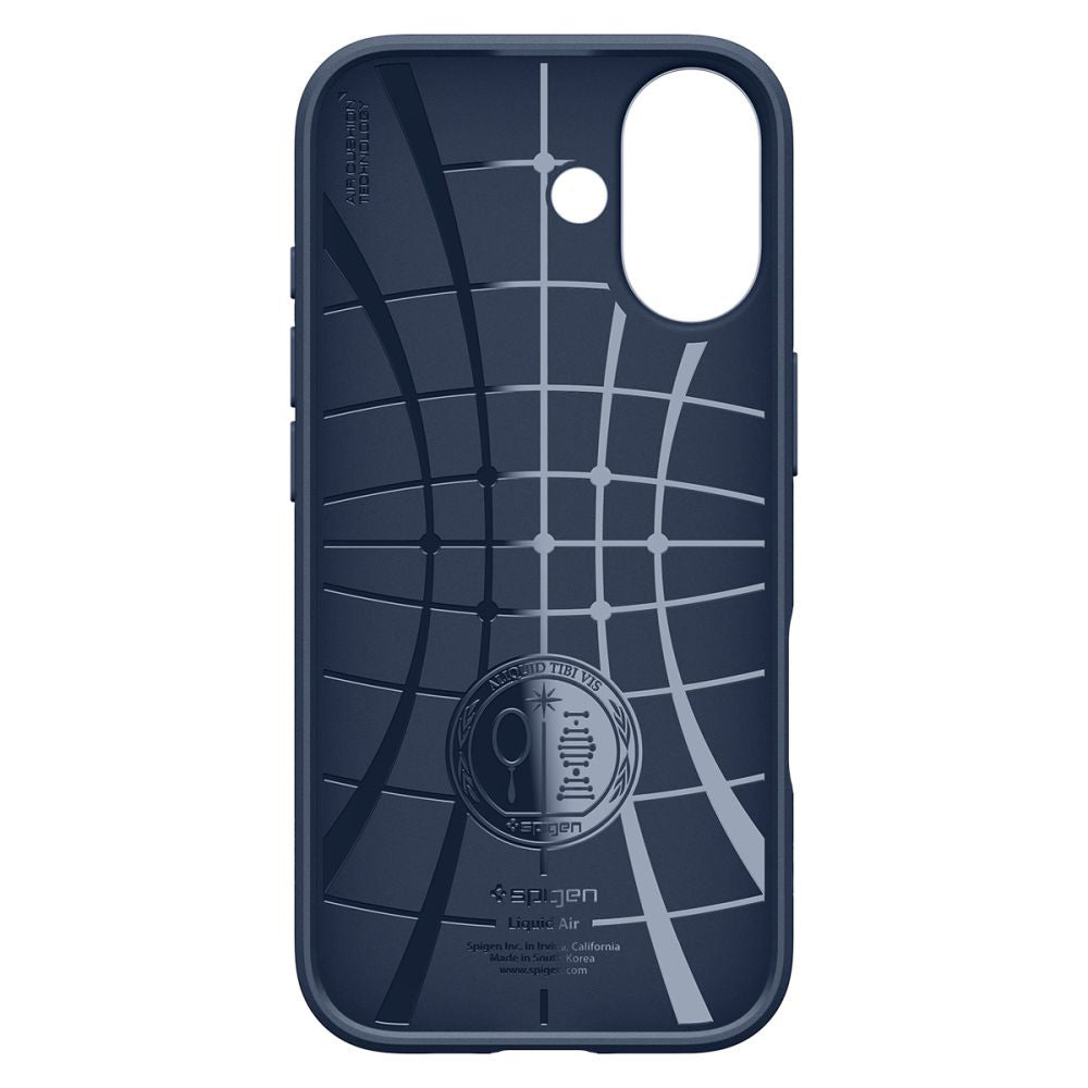 Husa pentru Apple iPhone 17, Spigen, Liquid Air, Bleumarin