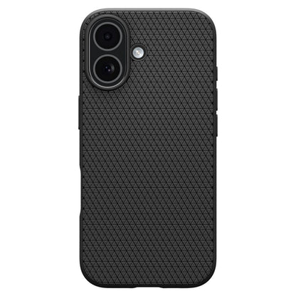 Husa pentru Apple iPhone 17, Spigen, Liquid Air, Neagra Mata