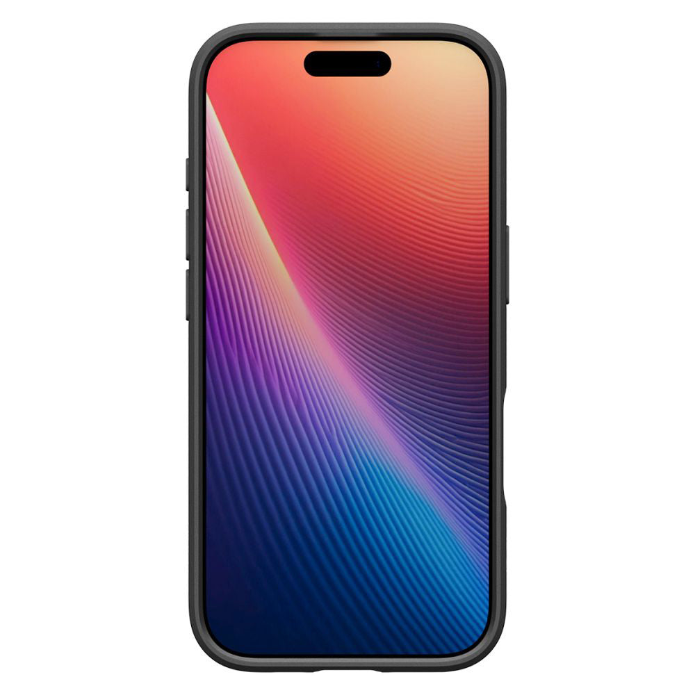 Husa pentru Apple iPhone 17, Spigen, Liquid Air, Neagra Mata