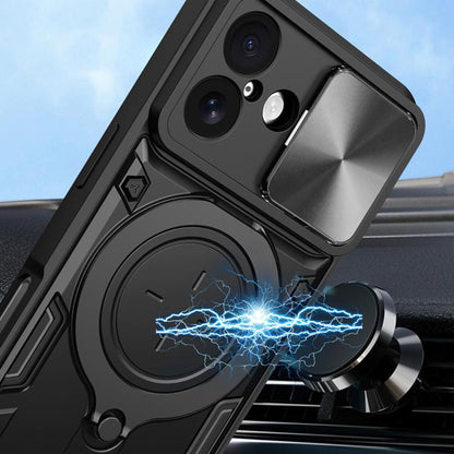 Husa pentru Apple iPhone 17, Techsuit, CamGuard Pro, Albastra
