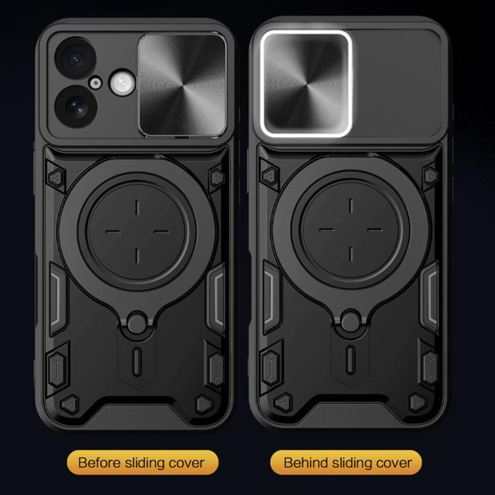 Husa pentru Apple iPhone 17, Techsuit, CamGuard Pro, Roz Aurie