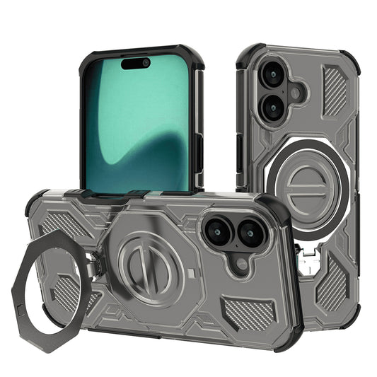 Husa pentru Apple iPhone 17, Techsuit, Carbon Shield Pro, Neagra Deschisa