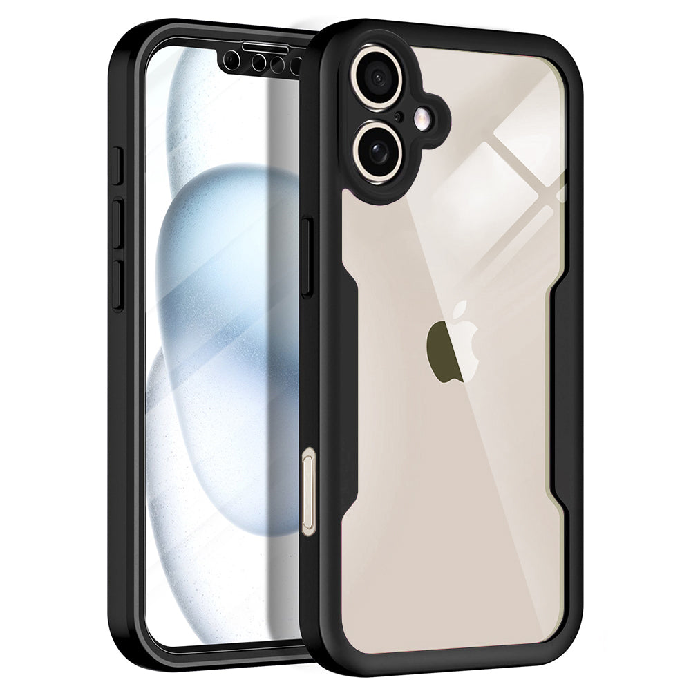 Husa pentru Apple iPhone 17, Techsuit, ColorVerse 360, Neagra