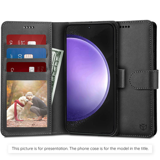Husa pentru Apple iPhone 17, Techsuit, Diary Book, Neagra