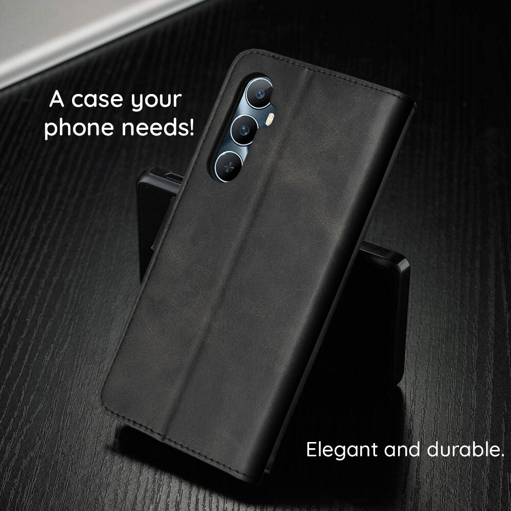 Husa pentru Apple iPhone 17, Techsuit, Diary Book, Neagra