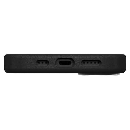 Husa pentru Apple iPhone 17, UNIQ, Lyden Leatherette, Neagra