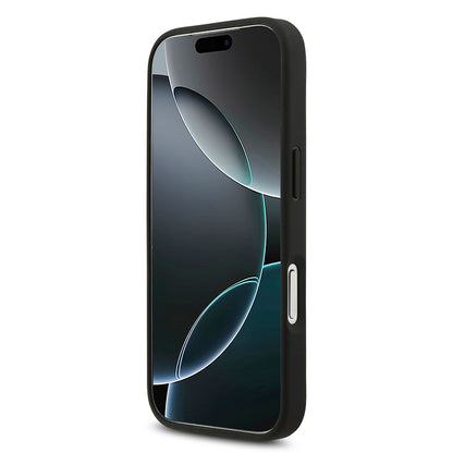 Husa pentru Apple iPhone 18 Pro / 17 Pro, Guess, 4G Big Logo, Neagra