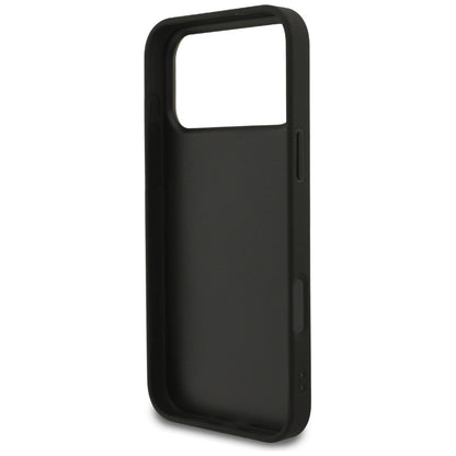 Husa pentru Apple iPhone 18 Pro / 17 Pro, Guess, 4G Classic Logo, Neagra