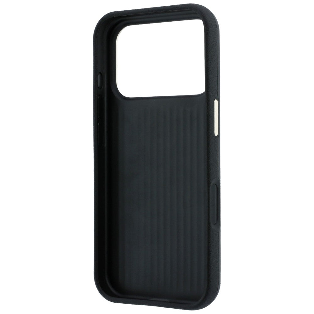 Husa pentru Apple iPhone 18 Pro / 17 Pro, Guess, Smooth Big Strass Logo, Neagra