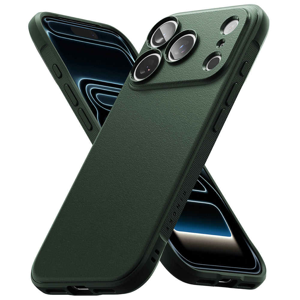 Husa pentru Apple iPhone 18 Pro / 17 Pro, Ringke, Onyx, Verde Inchis