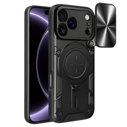 Husa pentru Apple iPhone 18 Pro / 17 Pro, Techsuit, CamGuard Pro, Neagra