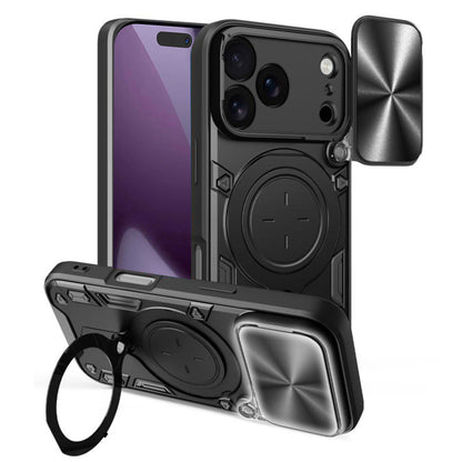 Husa pentru Apple iPhone 18 Pro / 17 Pro, Techsuit, CamGuard Pro, Neagra