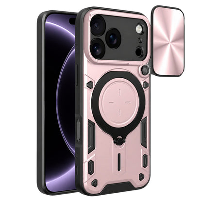 Husa pentru Apple iPhone 18 Pro / 17 Pro, Techsuit, CamGuard Pro, Roz Aurie