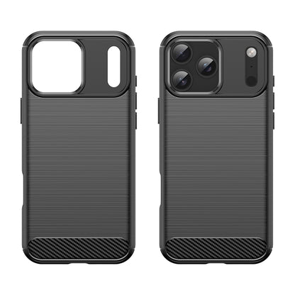 Husa pentru Apple iPhone 18 Pro / 17 Pro, Techsuit, Carbon, Neagra