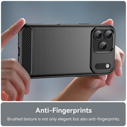 Husa pentru Apple iPhone 18 Pro / 17 Pro, Techsuit, Carbon, Neagra