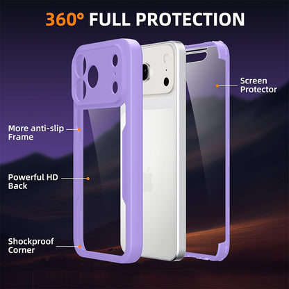 Husa pentru Apple iPhone 18 Pro / 17 Pro, Techsuit, ColorVerse 360, Mov