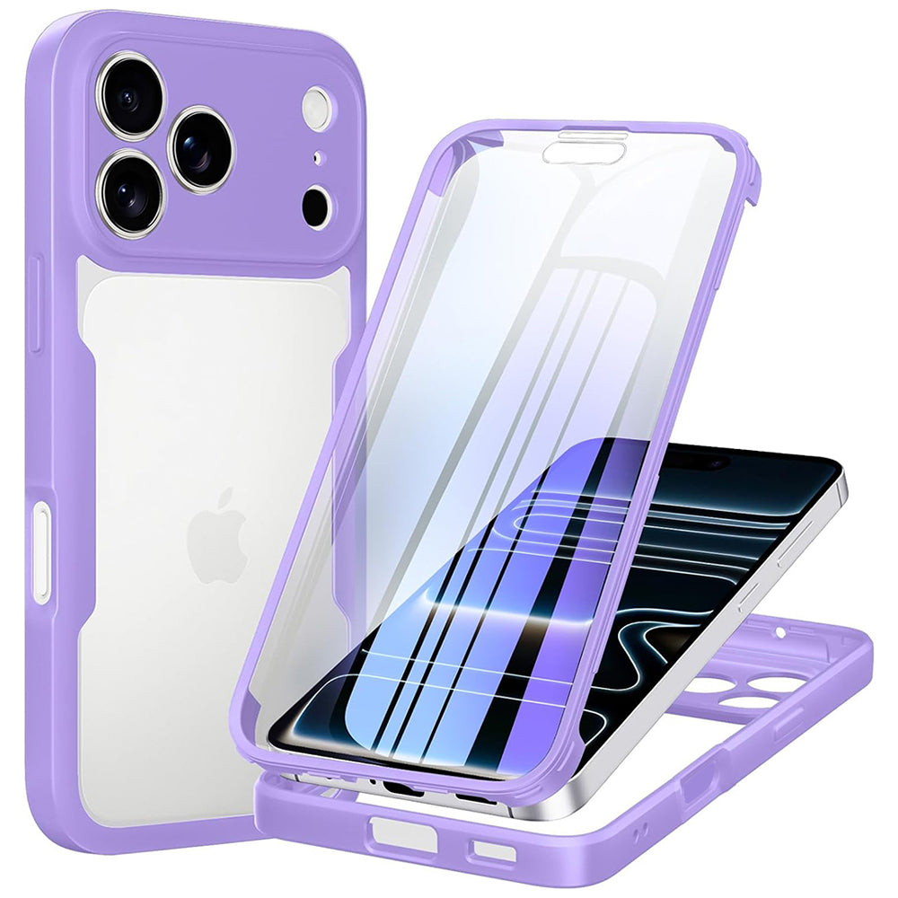 Husa pentru Apple iPhone 18 Pro / 17 Pro, Techsuit, ColorVerse 360, Mov